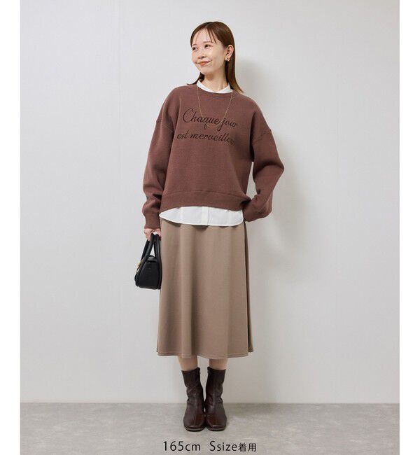 Rope&rsquo;Picnic「ポンチフレアイージースカート/セットアップ対応」|スカート|