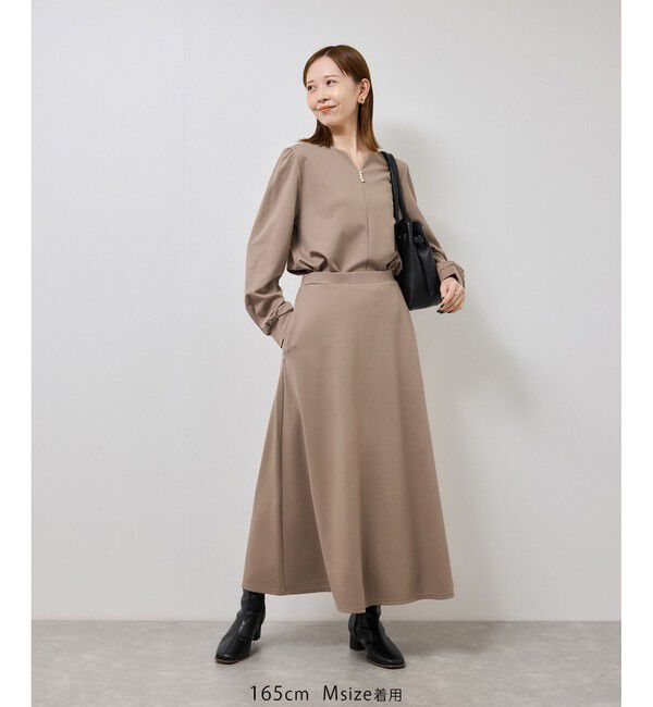 Rope&rsquo;Picnic「ポンチフレアイージースカート/セットアップ対応」|スカート|