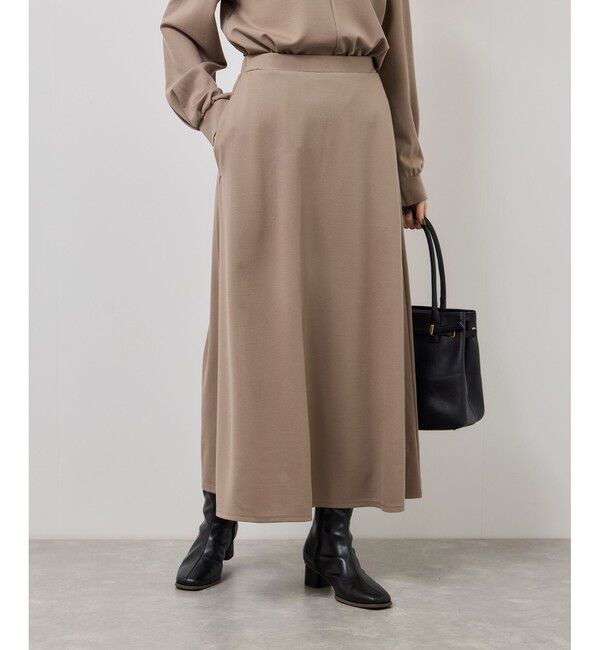 Rope&rsquo;Picnic「ポンチフレアイージースカート/セットアップ対応」|スカート|