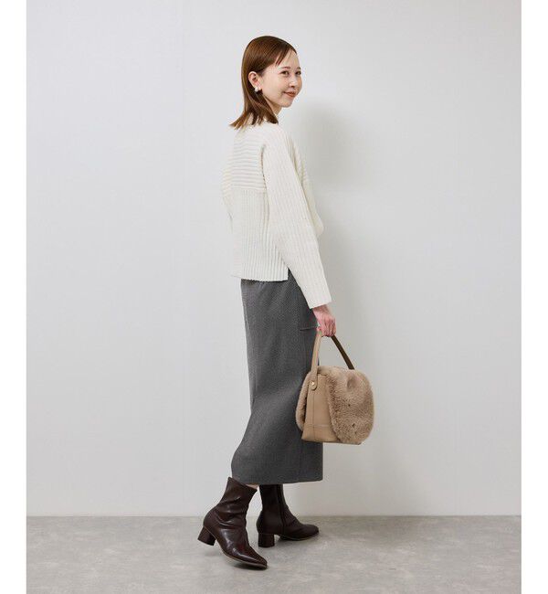 Rope&rsquo;Picnic「ジャージーアイラインスカート」|スカート|