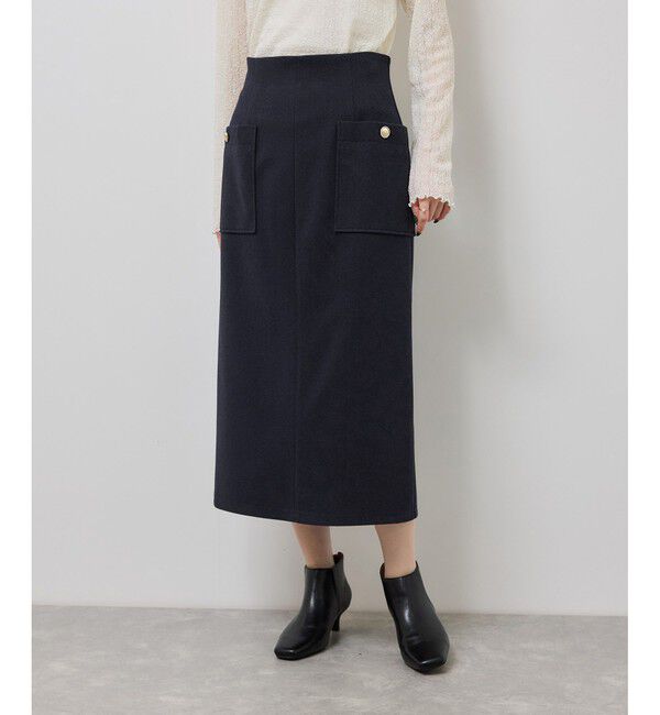 Rope&rsquo;Picnic「ジャージーアイラインスカート」|スカート|