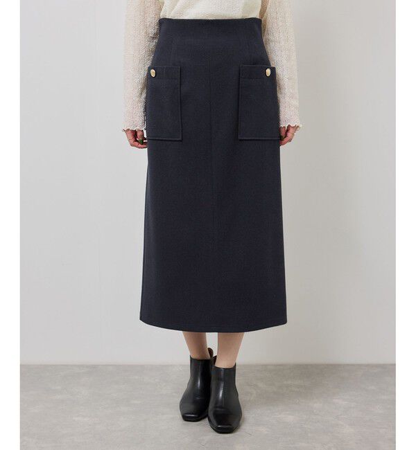 Rope&rsquo;Picnic「ジャージーアイラインスカート」|スカート|