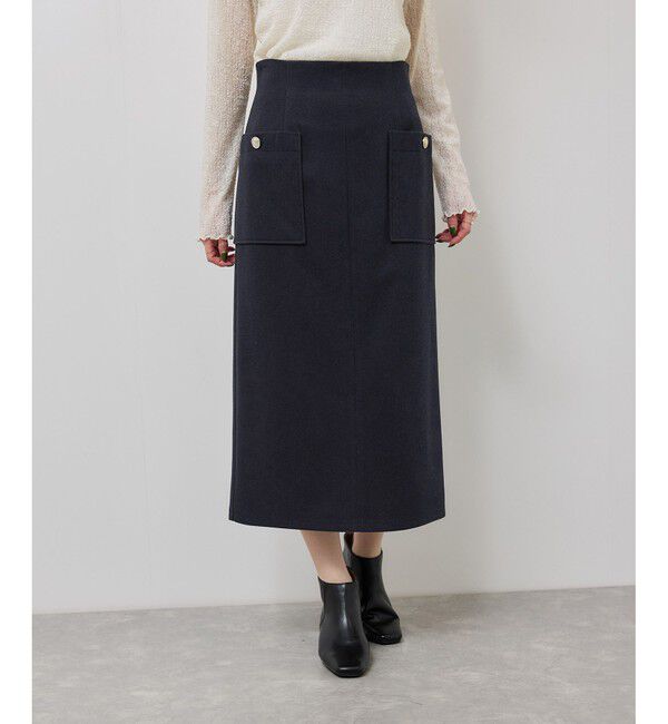 Rope&rsquo;Picnic「ジャージーアイラインスカート」|スカート|