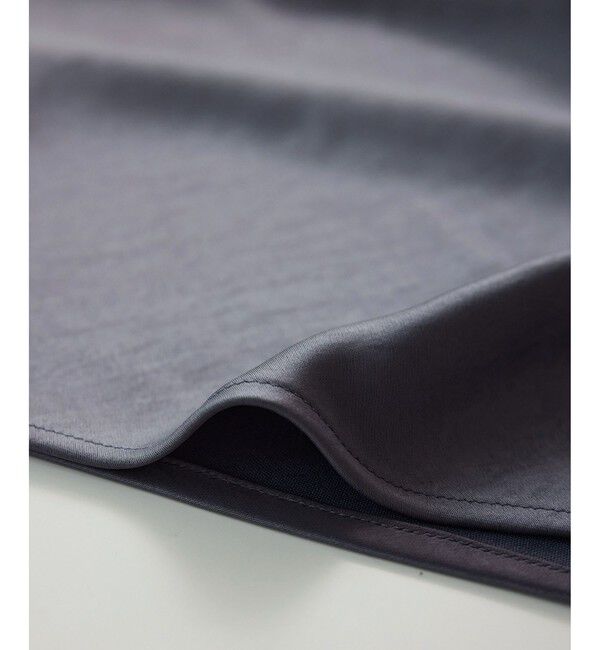 Rope&rsquo;Picnic「細見えバイアスサテンスカート/イージーケア」|スカート|