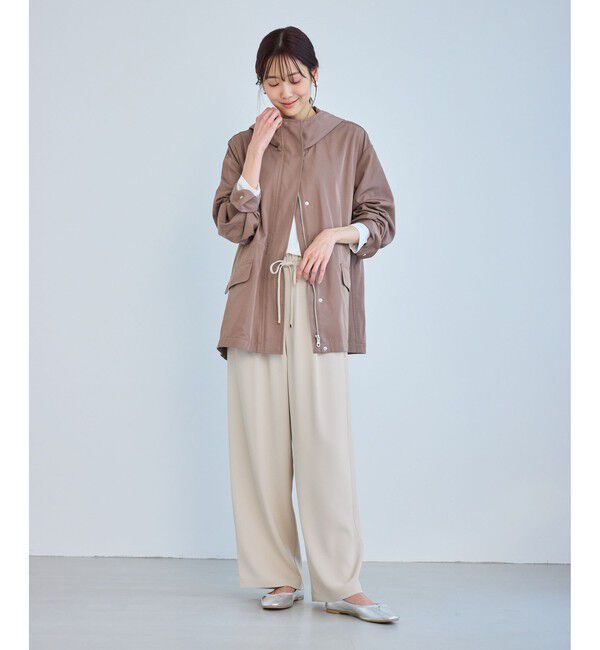 Rope&rsquo;Picnic「ステファニージョグイージーワイドパンツ」|チノ|