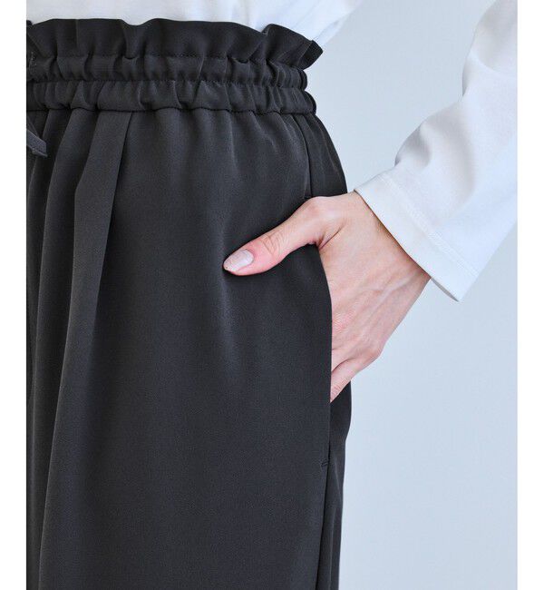 Rope&rsquo;Picnic「ステファニージョグイージーワイドパンツ」|チノ|