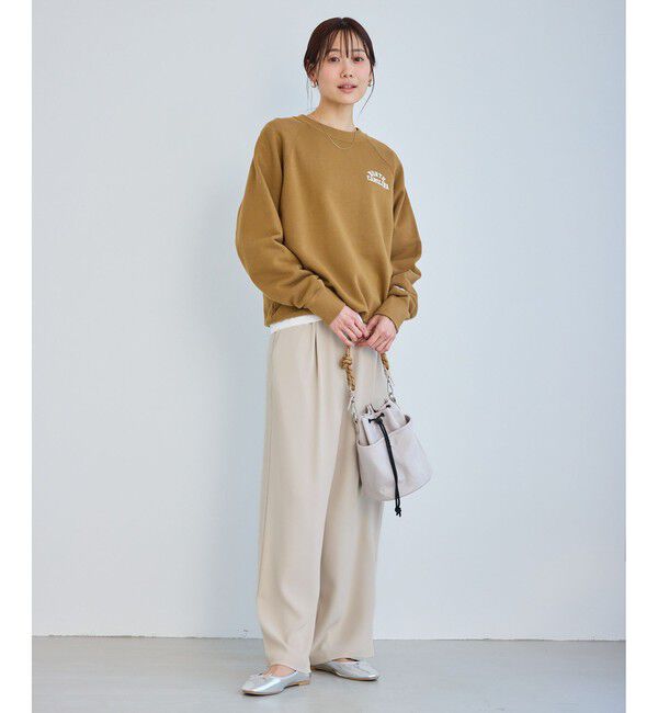 Rope&rsquo;Picnic「ステファニージョグイージーワイドパンツ」|チノ|