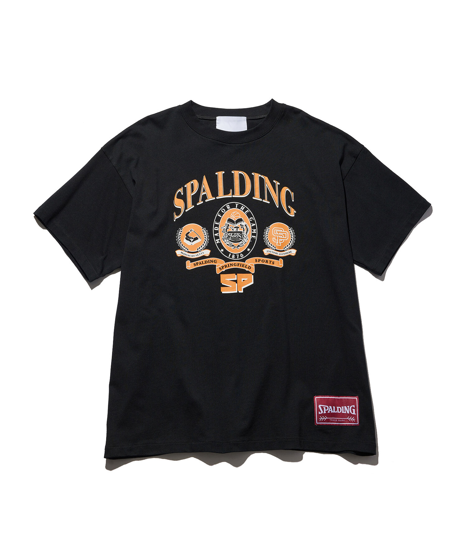ADAM ET ROPE'「《別注》【SPALDING/スポルディング】COLLEGE BASKETBALL CLUB LIKE DESIGN TEE / UNISEX」|Tシャツ・カットソー|