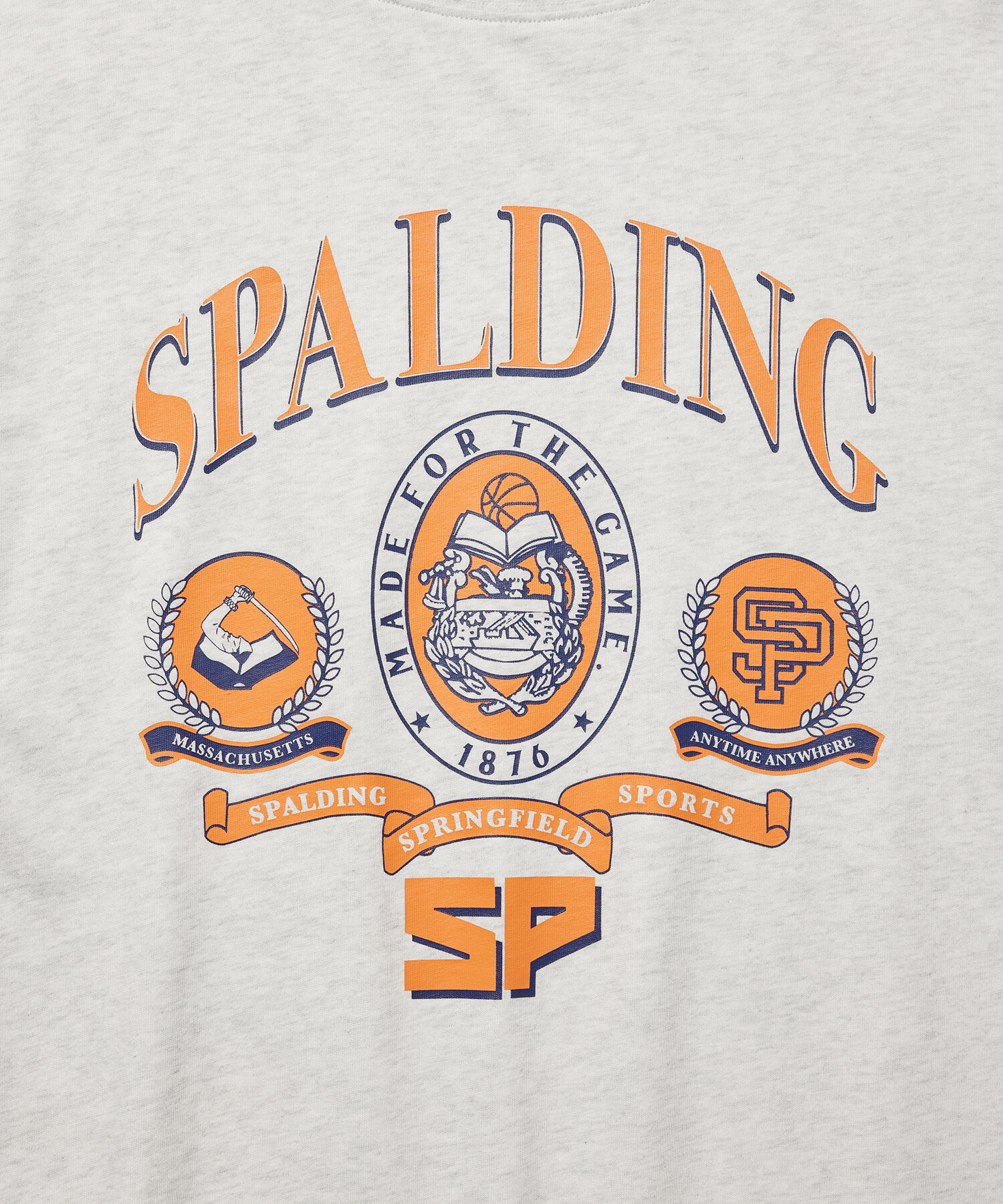 ADAM ET ROPE'「《別注》【SPALDING/スポルディング】COLLEGE BASKETBALL CLUB LIKE DESIGN TEE / UNISEX」|Tシャツ・カットソー|