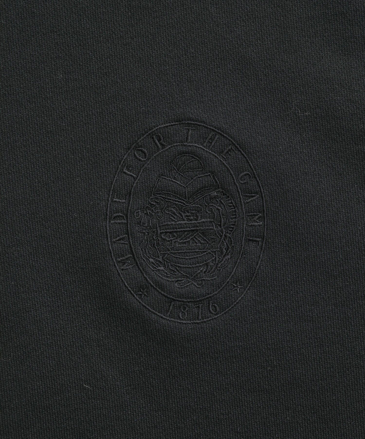 ADAM ET ROPE'「《別注》【SPALDING/スポルディング】EMBROIDERY HALF ZIP POLO SWEAT / UNISEX」|スウェット・ジャージ|