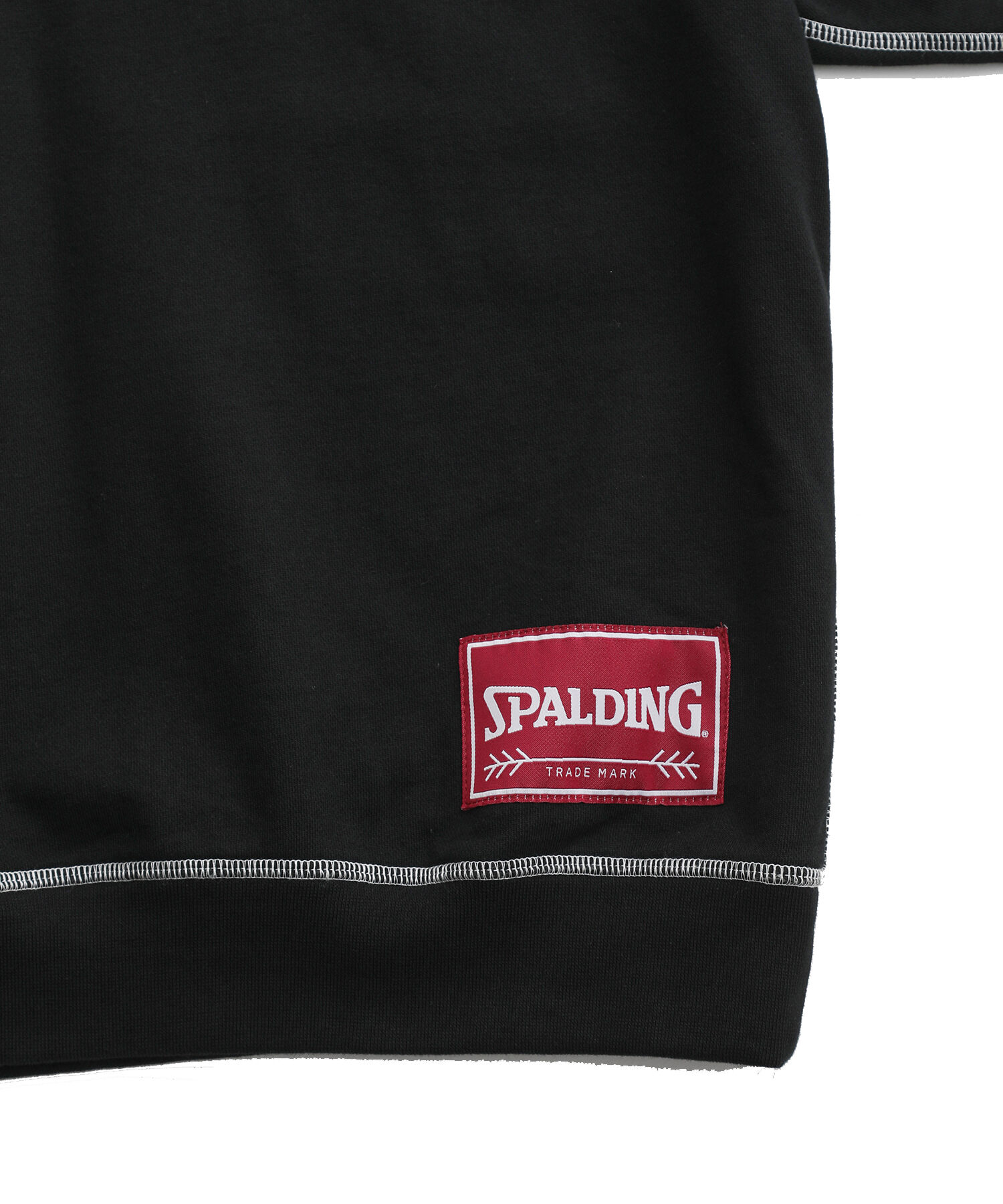 ADAM ET ROPE'「《別注》【SPALDING/スポルディング】EMBROIDERY HALF ZIP POLO SWEAT / UNISEX」|スウェット・ジャージ|