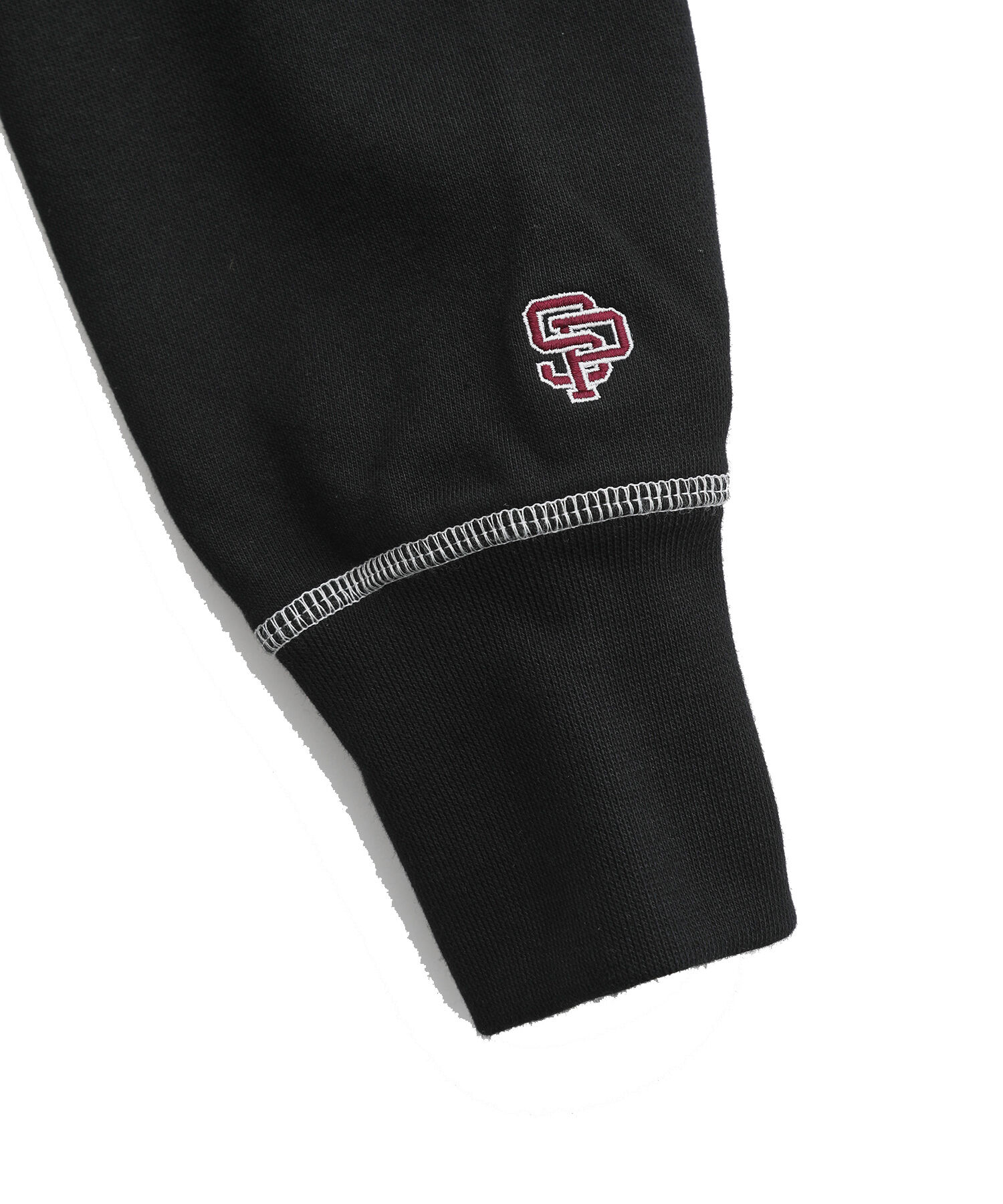 ADAM ET ROPE'「《別注》【SPALDING/スポルディング】EMBROIDERY HALF ZIP POLO SWEAT / UNISEX」|スウェット・ジャージ|