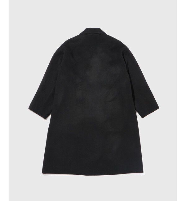 ADAM ET ROPE'「カシミヤ ダブルフェイス セミダブルコート / マフラー付き」|ステンカラーコート|