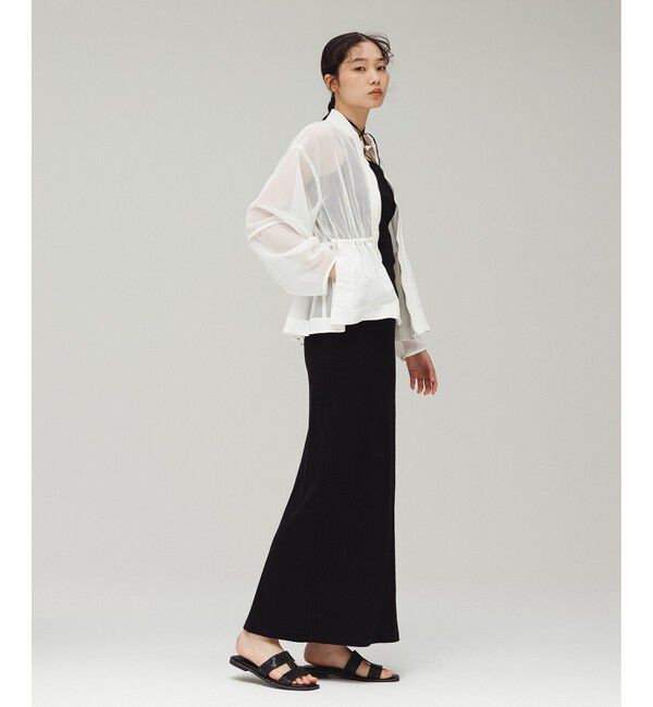 ADAM ET ROPE'「Iストラップラインストーンサンダル」|サンダル|