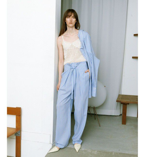 ADAM ET ROPE'「【EMOELLE】サマーウールシャツ」|シャツ・ブラウス|