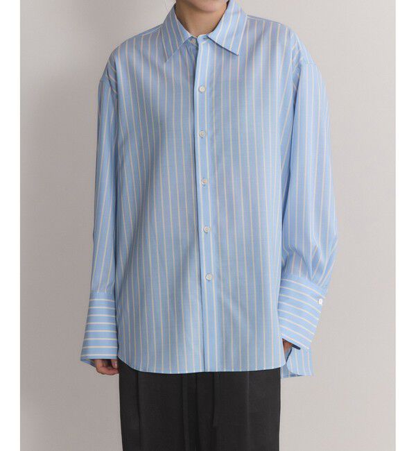 ADAM ET ROPE'「【EMOELLE】サマーウールシャツ」|シャツ・ブラウス|