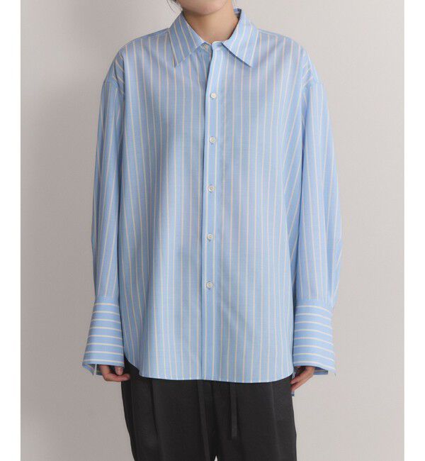 ADAM ET ROPE'「【EMOELLE】サマーウールシャツ」|シャツ・ブラウス|