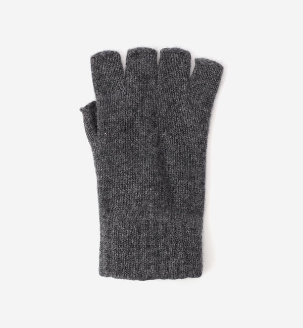  「Johnstons of Elgin | カシミヤ フィンガーレスグローブ」|手袋|