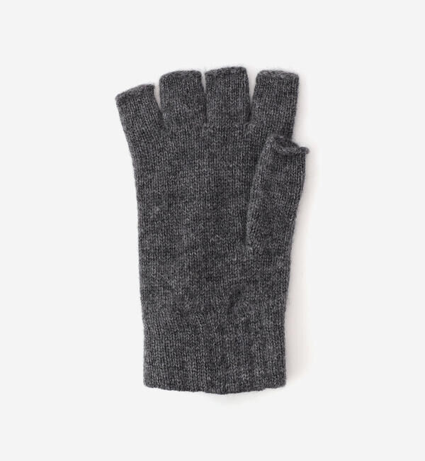  「Johnstons of Elgin | カシミヤ フィンガーレスグローブ」|手袋|