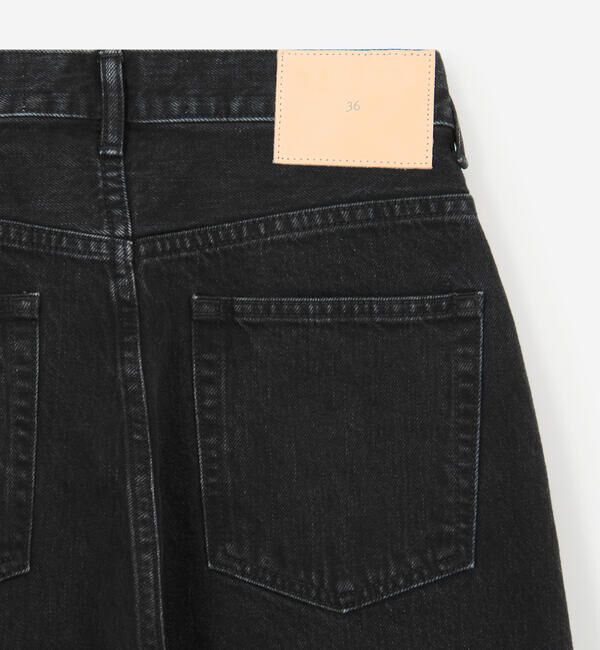  「THE SHINZONE |〈別注〉HIGH WAIST DENIM BLACK WOMEN」|デニム|