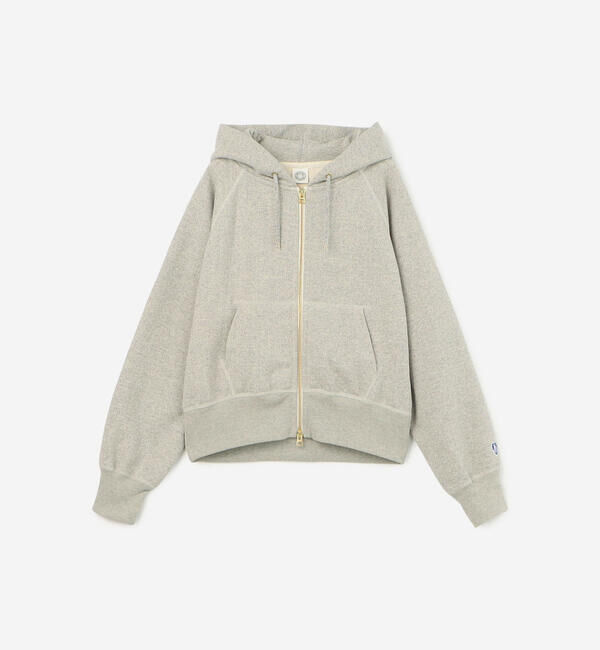 ORCIVAL「ORCIVAL | 〈別注〉コットン裏毛 フルジップパーカー WOMEN」|スウェット・ジャージ|GREY