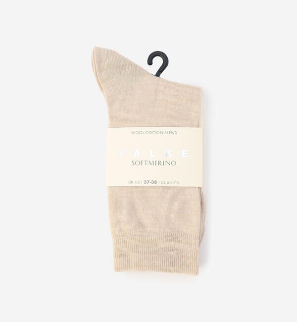 FALKE 「FALKE | 47488 SOFTMERINO SOCKS WOMEN」|ソックス|NATURAL