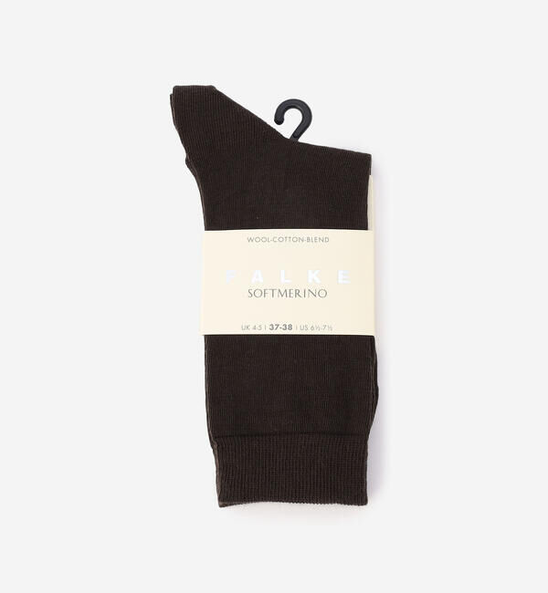 FALKE 「FALKE | 47488 SOFTMERINO SOCKS WOMEN」|ソックス|DKBROWN