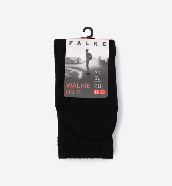 FALKE 「FALKE | 16486 WALKIE LIGHT SOCKS WOMEN」|ソックス|BLACK