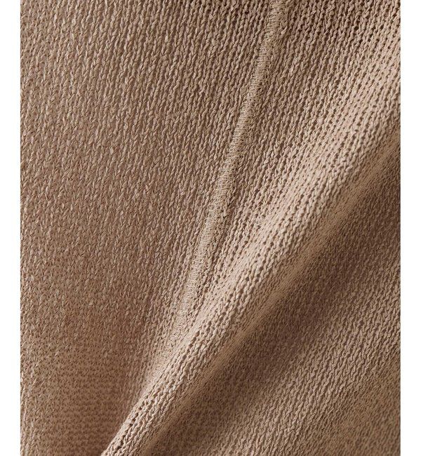  「ボートネックペーパーヤーンプルオーバー」|ニット・セーター|