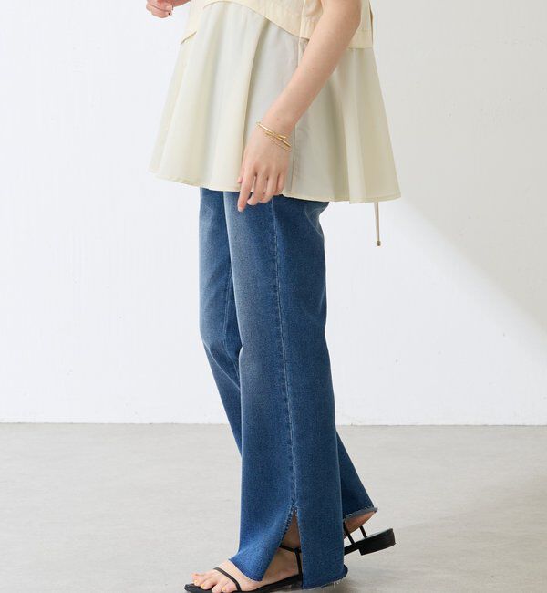  「Q.anos セルフカットデニム」|デニム|