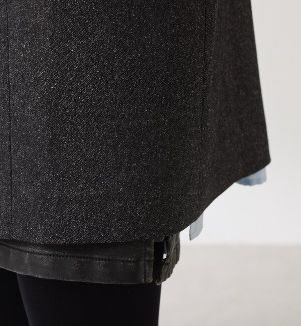  「3つ釦コンビスリーブジャケット」|ベスト・ジレ|