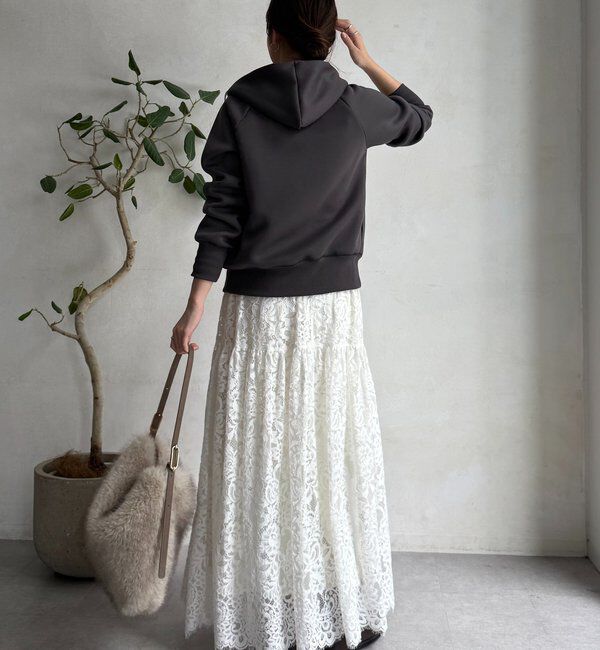  「プラムダンボールジップフーディー」|Tシャツ・カットソー|