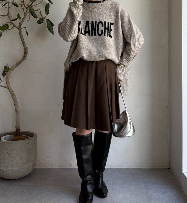  「BLANCHE プルオーバー」|ニット・セーター|