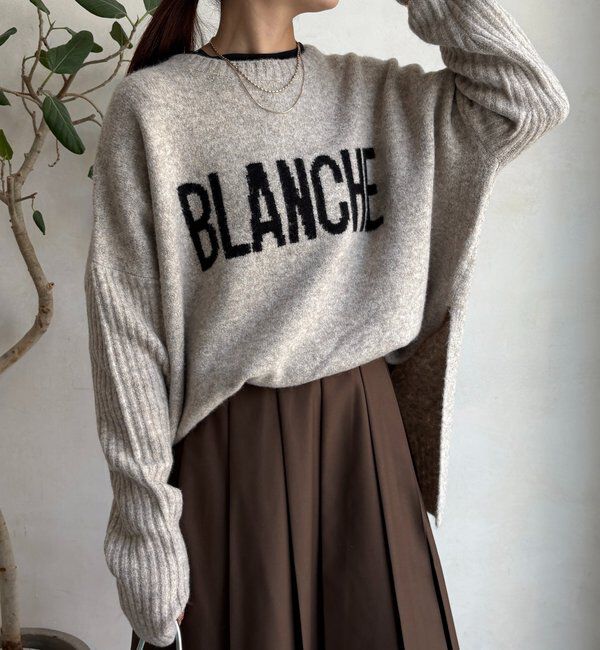  「BLANCHE プルオーバー」|ニット・セーター|