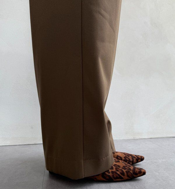  「裏起毛ボンディングパンツ」|チノ|