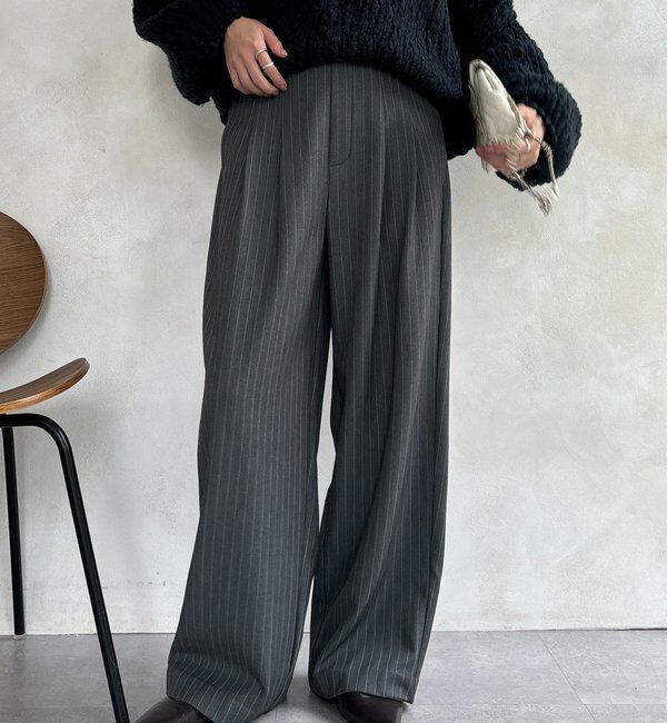  「裏起毛ボンディングパンツ」|チノ|