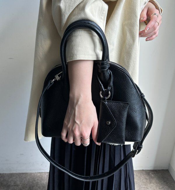  「ポーチ付シェル型ボストン」|トートバッグ|