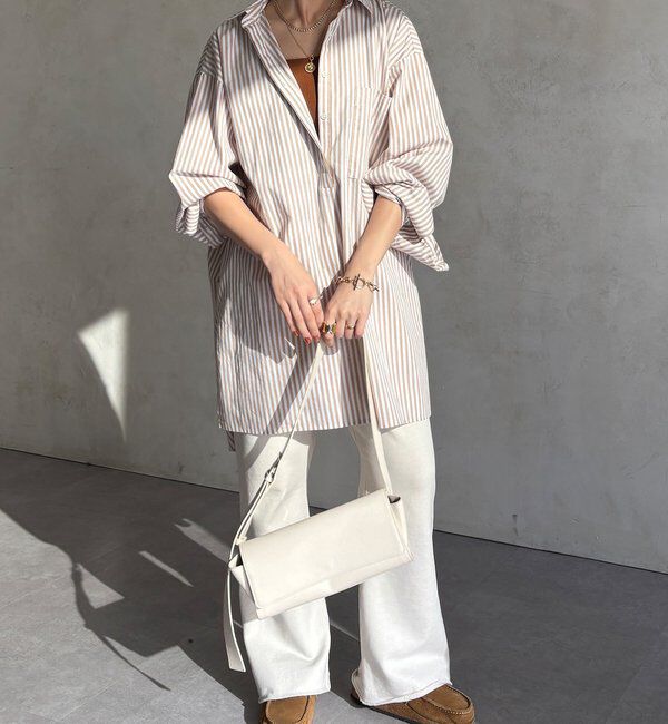  「DD刺繍チュニックシャツ」|シャツ・ブラウス|