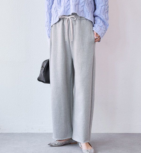  「【リラックスした履き心地】裏起毛スウェットパンツ」|チノ|