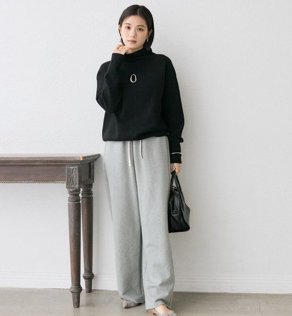  「【リラックスした履き心地】裏起毛スウェットパンツ」|チノ|