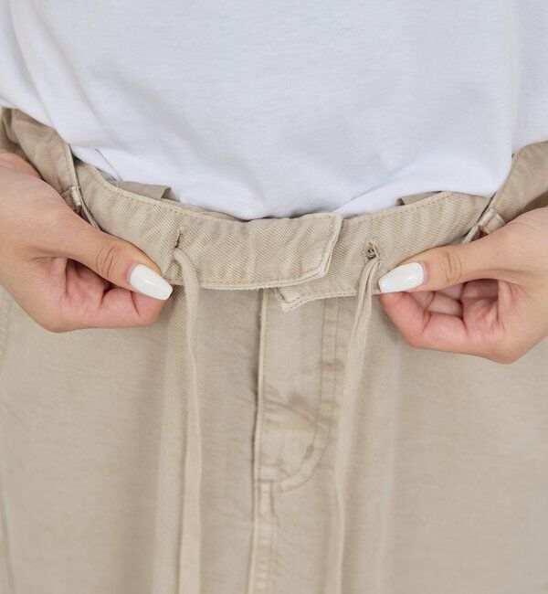  「【セットアップ対応】リヨセルスリットスカート」|スカート|