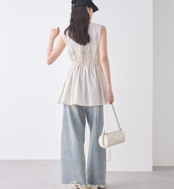  「ストライプタンクブラウス」|シャツ・ブラウス|