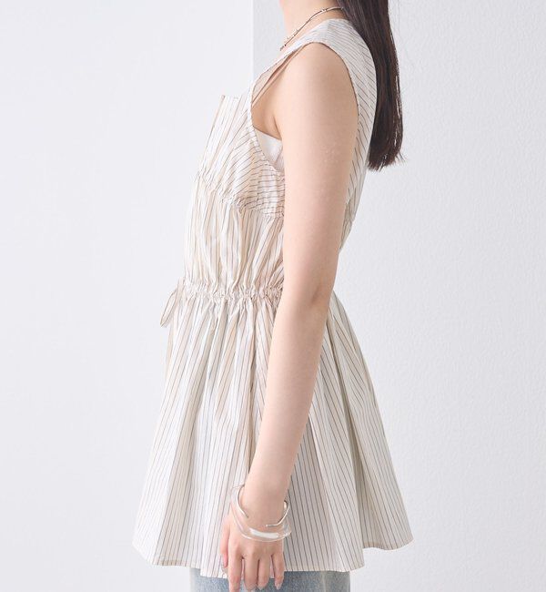  「ストライプタンクブラウス」|シャツ・ブラウス|