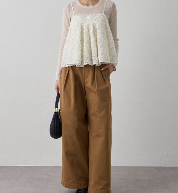  「フラワーコードビスチェ」|シャツ・ブラウス|