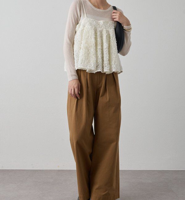  「フラワーコードビスチェ」|シャツ・ブラウス|