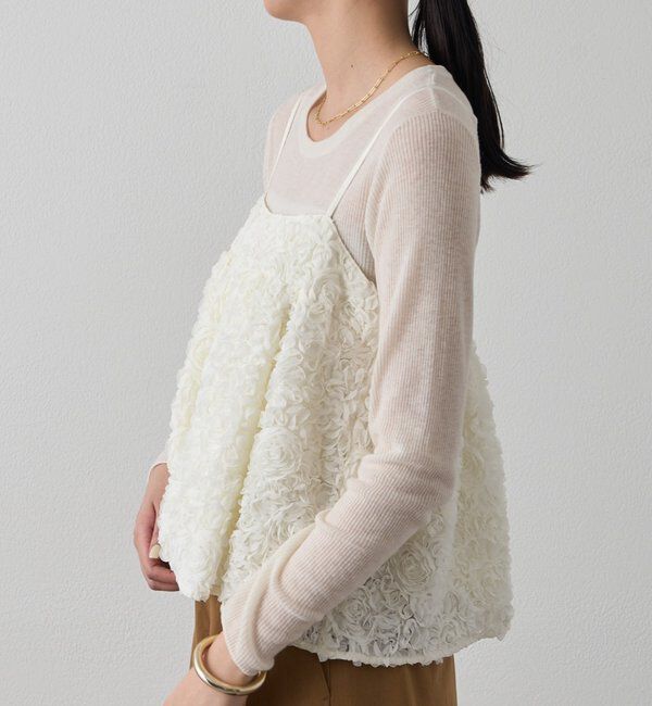  「フラワーコードビスチェ」|シャツ・ブラウス|