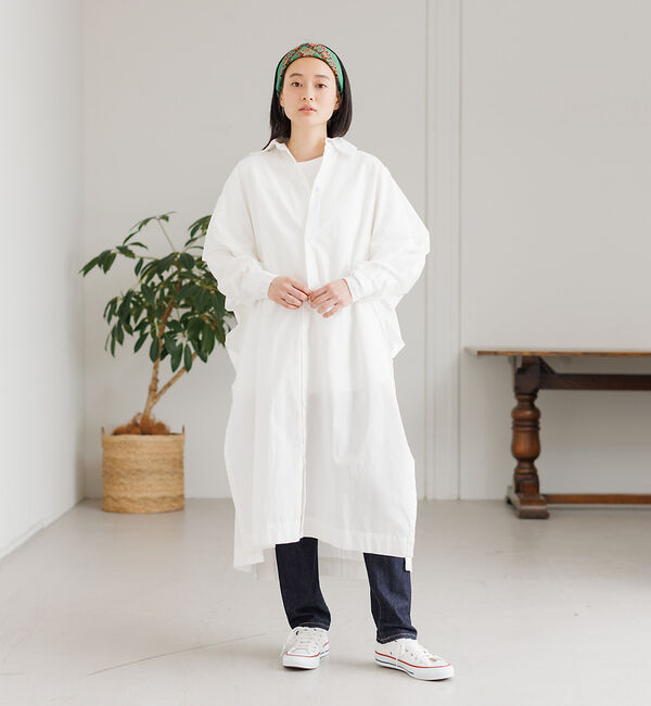 collex「【YARMO/ヤーモ】オーバーサイズ　ポンチョ　シャツ」|シャツ・ブラウス|