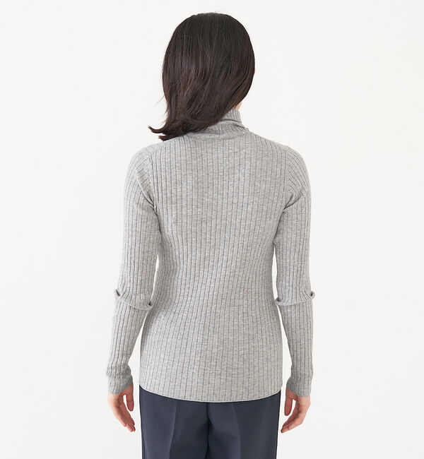 collex「タートルリブプルオーバー」|ニット・セーター|