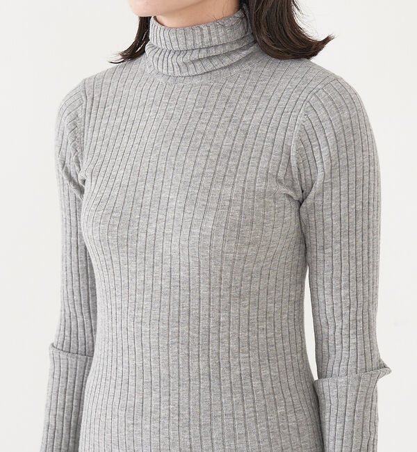 collex「タートルリブプルオーバー」|ニット・セーター|