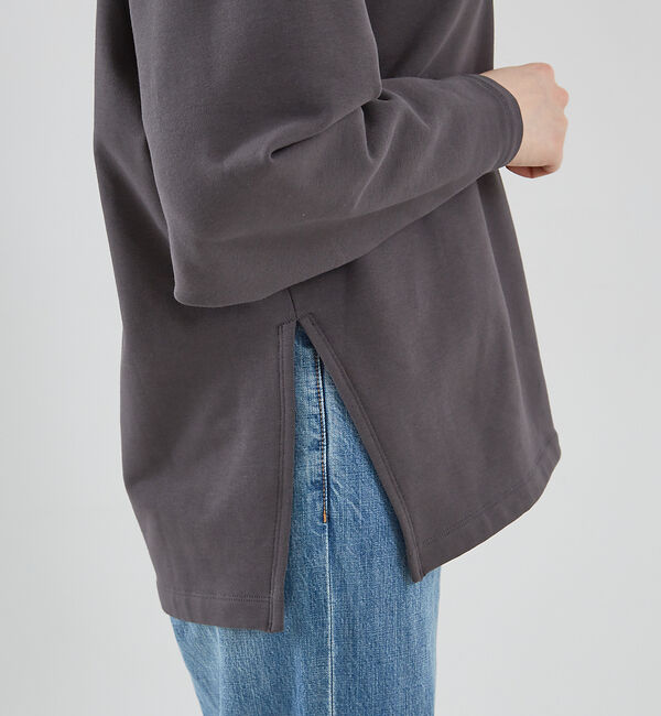 collex「サイドスリットフォルム裏毛プルオーバー」|スウェット・ジャージ|